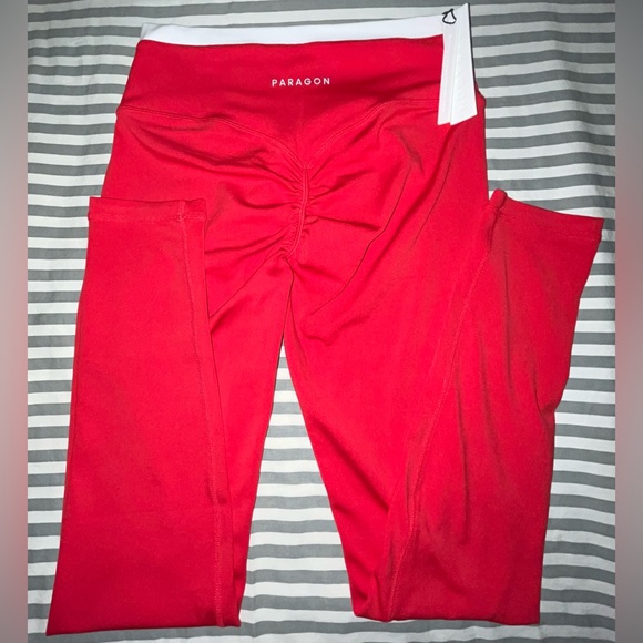 Paragon Fitwear Reluna Double-Layer Sports Bra and Leggings in Siren Size M - Picture 6 of 7